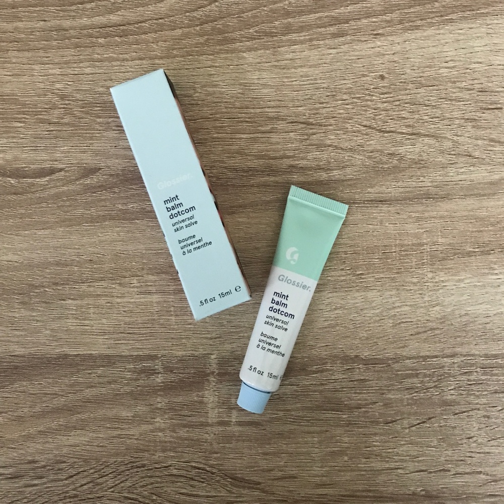 NWT Glossier Balm Dotcom in Mint